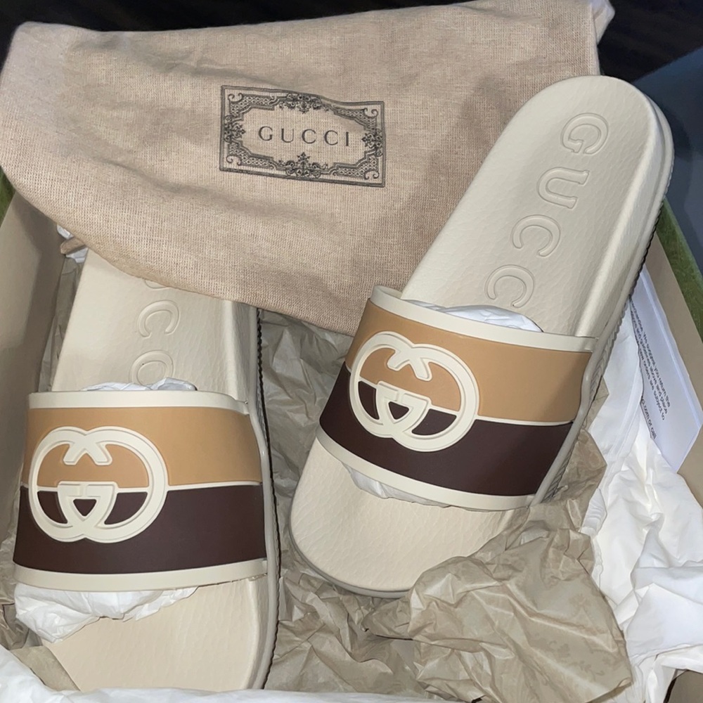 Gucci gg slides. Brand new! Never worn